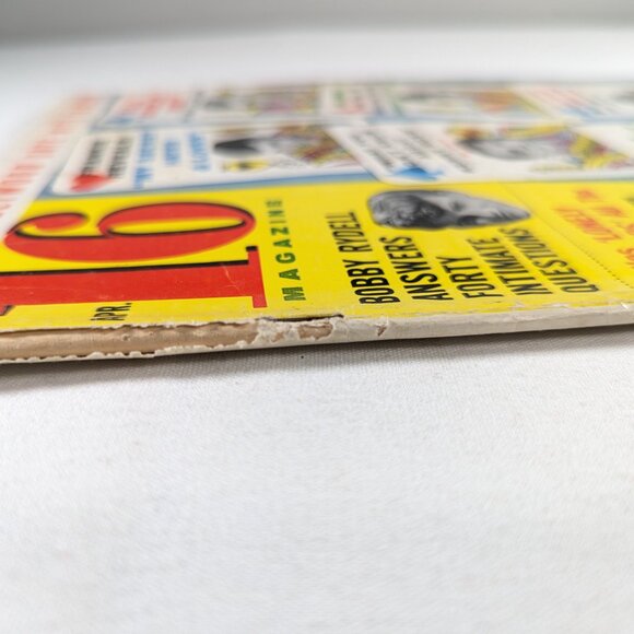 April 1960 vintage 16 magazine Win a Hollywood date with Fabian - Picture 10 of 11